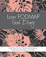 Low Fodmap Food Diary