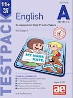 11+ English Year 4/5 Testpack a Papers 1-4