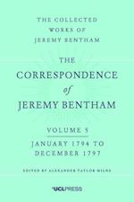 The Correspondence of Jeremy Bentham, Volume 5