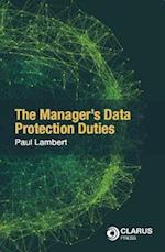 The Manager's Data protection Duties