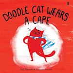 Doodle Cat Wears A Cape