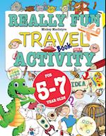 Really Fun Travel Activity Book For 5-7 Year Olds