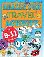 Really Fun Travel Activity Book For 9-11 Year Olds