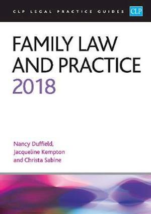 Family Law and Practice 2018