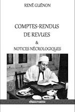 Comptes-rendus de revues & notices nécrologiques