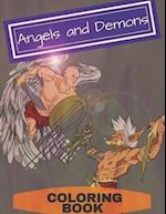 Angels and Demons Coloring Book