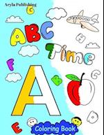 ABC Time Coloring Book