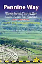 Pennine Way - guide and maps to 57 towns and villages with large-scale walking maps (1:20 000)