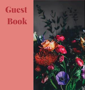 Guest Book (Hardcover) air bnb, visitors book, holiday home, beach house, cabin, vacation book, comments book, holiday book, vacation guest book, rental book