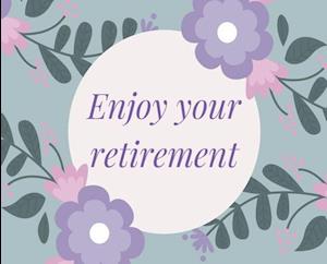 Happy Retirement Guest Book (Hardcover): Guestbook for retirement, message book, memory book, keepsake, landscape, retirement book to sign