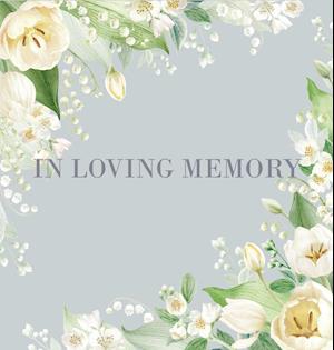 Condolence book for funeral (Hardcover)