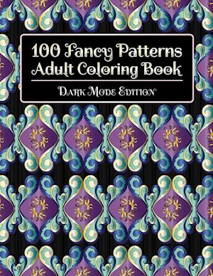 100 Fancy Patterns Adult Coloring Book