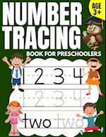 Number Tracing Book for Preschoolers