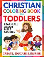 Christian Coloring Book for Toddlers