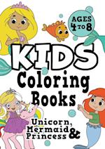 Kids Coloring Books Ages 4-8