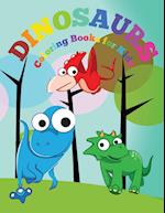 Dinosaurs: Coloring book for kids 