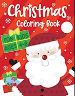 Christmas Coloring Book for Kids ages 4-8 