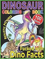 DINOSAUR COLORING BOOK: A Children's Prehistoric Coloring Encyclopedia 