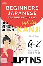 Beginners Japanese Vocabulary JLPT N5