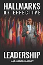 Hallmarks of Effective Leadership