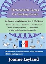 Photocopiable Games For Teaching French