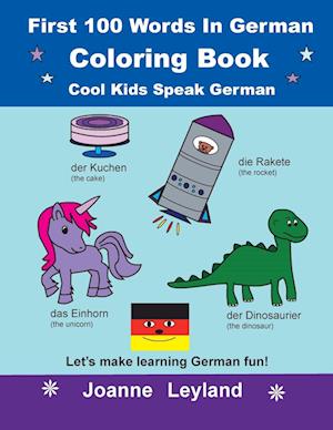 First 100 Words In German Coloring Book Cool Kids Speak German