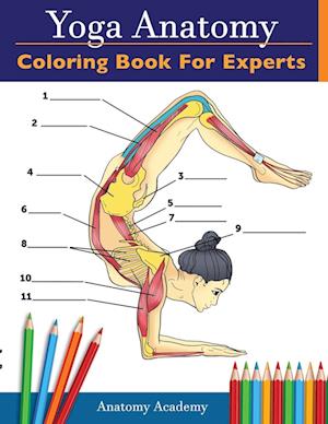 Yoga Anatomy Coloring Book for Experts