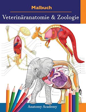Malbuch Veterinäranatomie & Zoologie