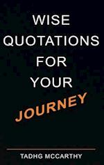 Wise Quotations For Your Journey 
