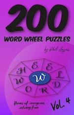 200 Word Wheel Puzzles