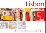 Lisbon PopOut Map - pocket-size, pop-up map of Lisbon