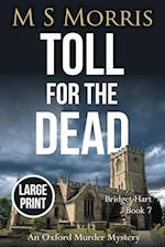 Toll for the Dead (Large Print)