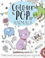 Colour & Pop Up Animals