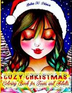 Cozy Christmas - Coloring Book  for Teens and Adults