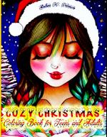 Cozy Christmas - Coloring Book  for Teens and Adults