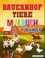 Bauernhof Tiere Malbuch für Kinder