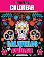 Libro para colorear de calaveras de azúcar