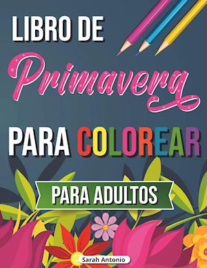 Libro de primavera para colorear