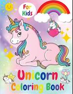 Unicorn Coloring Book For Kids