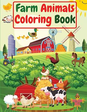 Farm Animals Coloring Book