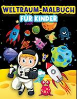 Weltraum-Malbuch für Kinder
