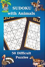 Sudoku with Animals. 50 Difficult Puzzles