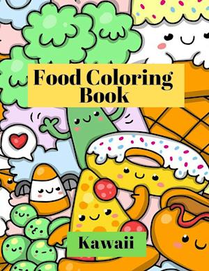 Kawaii Food Coloring Book