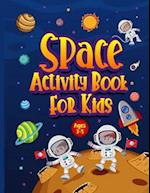 Space Activity Book for Kids Ages 3-5