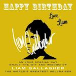 Happy Birthday-Love, Liam