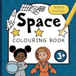 Colouring Book Space For Children