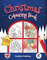 British Christmas Colouring Book for Children