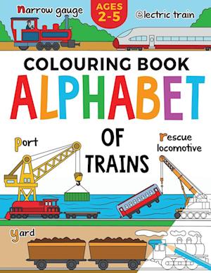 Train Colouring Book for Children