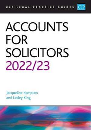 Accounts for Solicitors 2022/2023