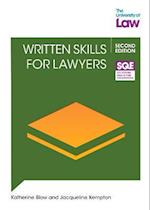 SQE2 Written Skills for Lawyers 2e